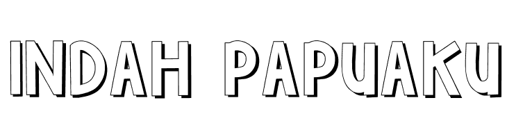 INDAH PAPUAKU Font