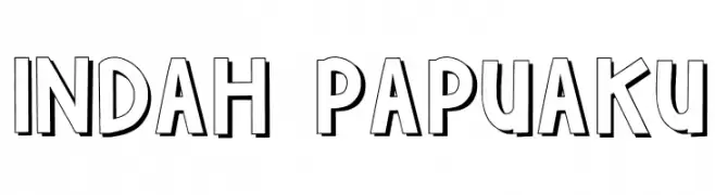 INDAH PAPUAKU  Frei Schriftart Herunterladen