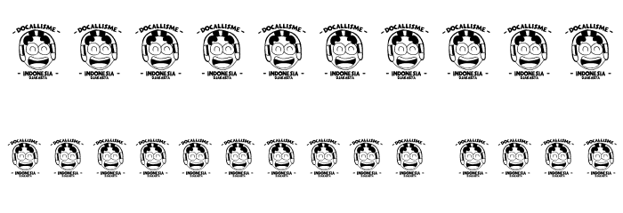 INDAH PAPUAKU Font OTHER CHARS