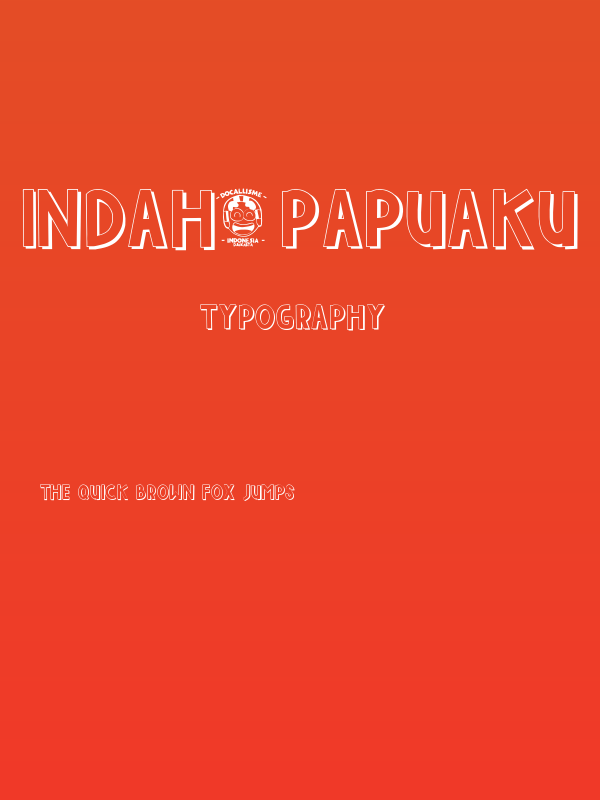 INDAH-PAPUAKU Poster