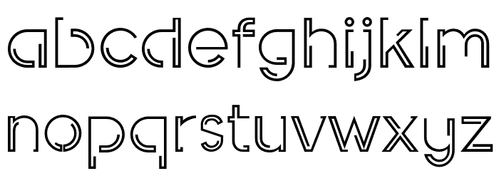 INDEPENDENT Font LOWERCASE