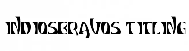INDIOSBRAVOS TITLING  لخطوط تنزيل