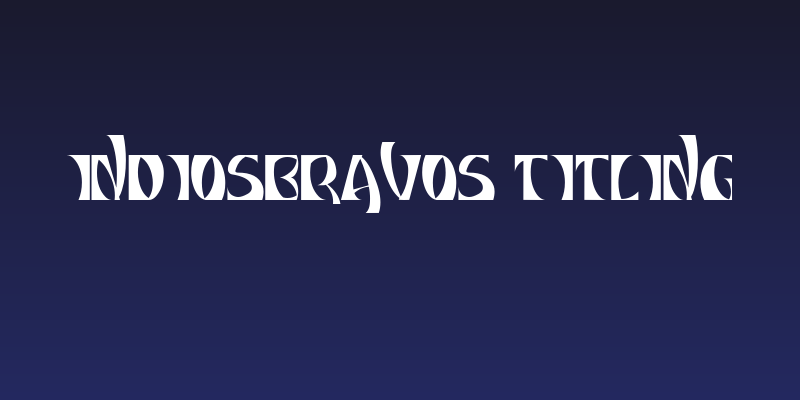 INDIOSBRAVOS TITLING Social Header