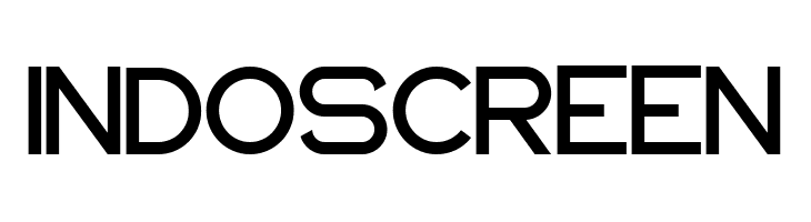 INDOSCREEN  font caratteri gratis