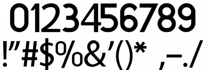 INDOSCREEN Font OTHER CHARS