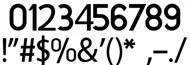 INDOSCREEN Font OTHER CHARS