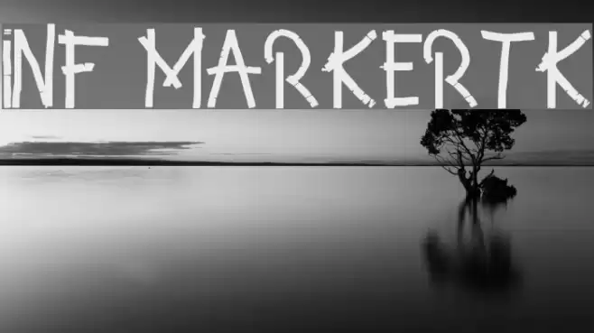 INF MarkerTK Font examples