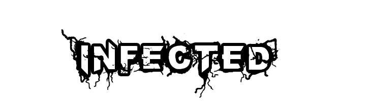 INFECTED  Скачать бесплатные шрифты
