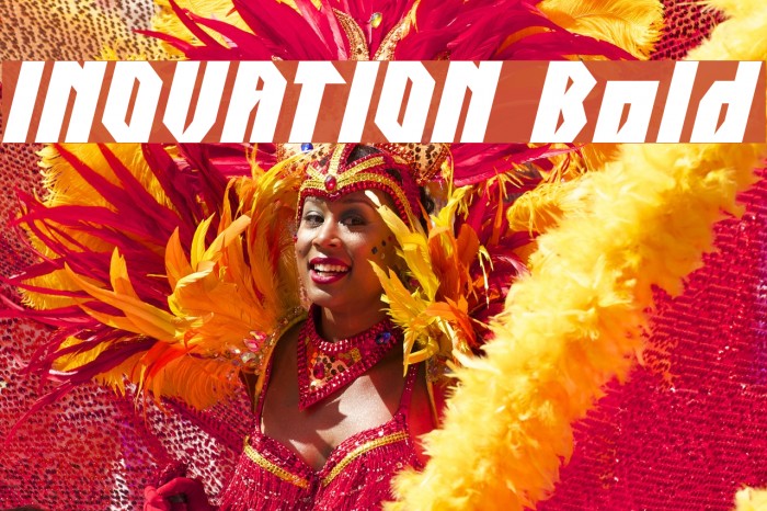 INOVATION Bold Font examples