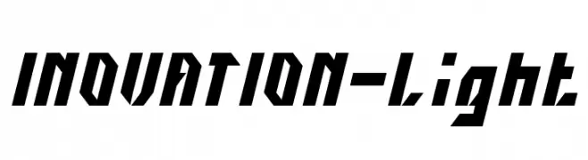 INOVATION-Light  नि: शुल्क फ़ॉन्ट्स डाउनलोड