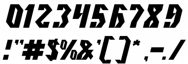 INOVATION Font OTHER CHARS