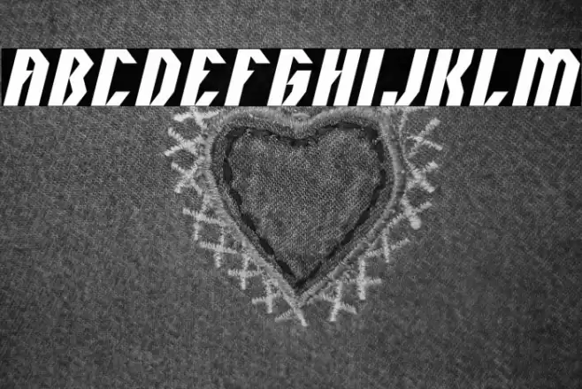 INOVATION Font examples