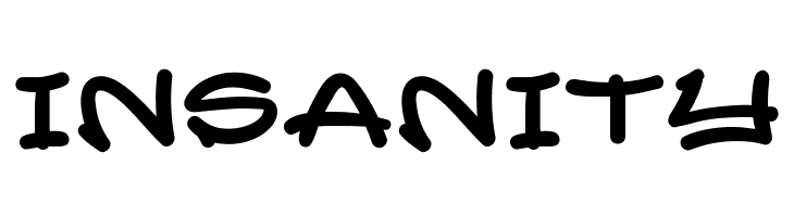 INSANITY Font