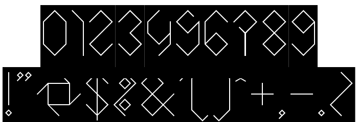 INSIDE THE BOX-Inverse Font OTHER CHARS