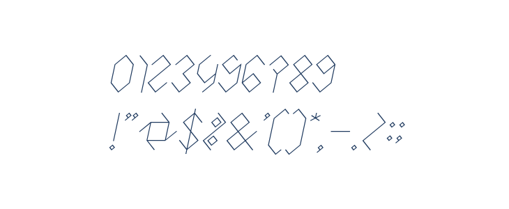 INSIDE THE BOX Italic Other Characters