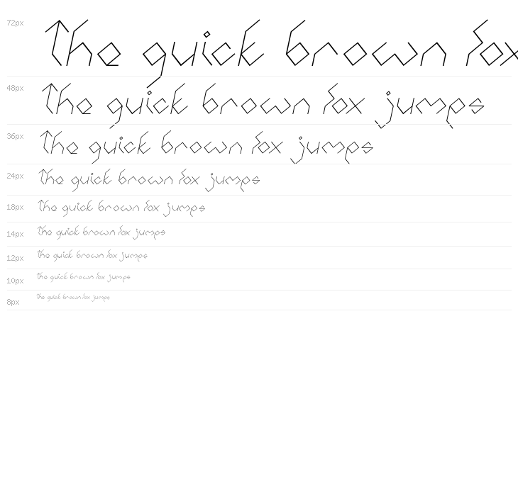 INSIDE THE BOX Italic Waterfall