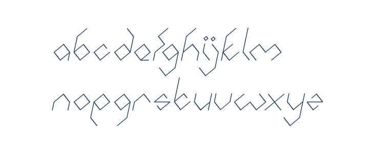 INSIDE THE BOX Italic Lowercase