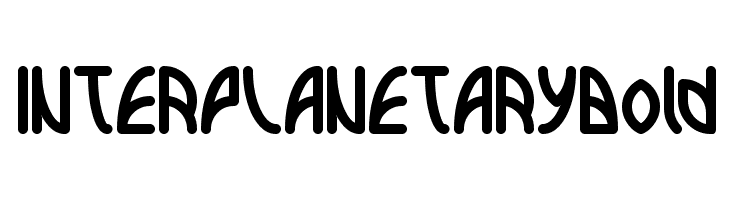 INTERPLANETARY Bold  font caratteri gratis