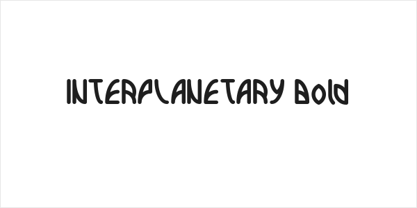 INTERPLANETARY Bold Logo