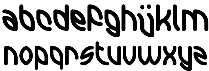 INTERPLANETARY Bold Font LOWERCASE
