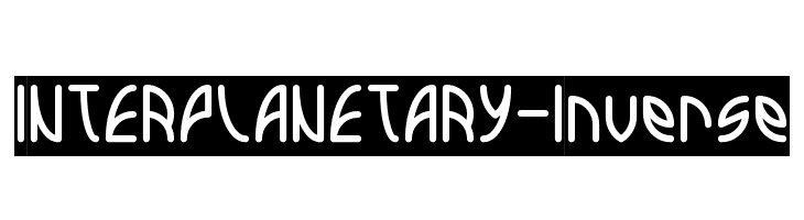 INTERPLANETARY-Inverse  font caratteri gratis