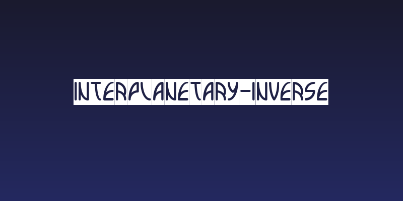 INTERPLANETARY-Inverse Social Header