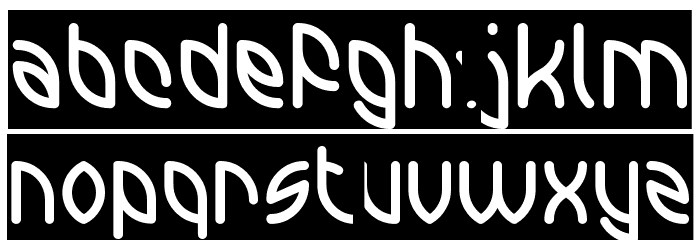 INTERPLANETARY-Inverse Font LOWERCASE