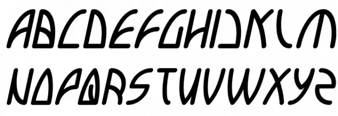 INTERPLANETARY Italic خط أحرف كبيرة