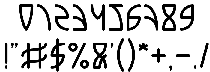 INTERPLANETARY-Light Font OTHER CHARS