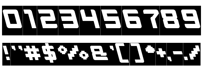 INVASION-Filled-Inverse Font OTHER CHARS