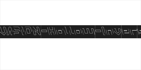 INVASION-Hollow-Inverse Logo