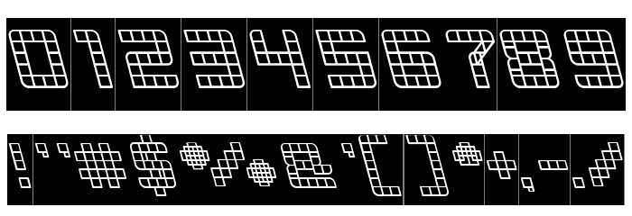 INVASION-Inverse Font OTHER CHARS