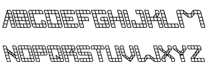 INVASION Font LOWERCASE