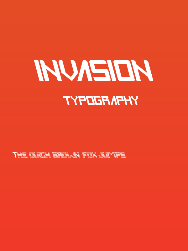 INVASION Poster