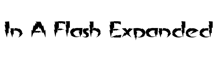 In A Flash Expanded  Fuentes Gratis Descargar