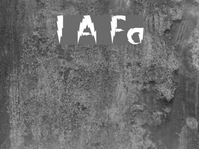 In A Flash フォント examples