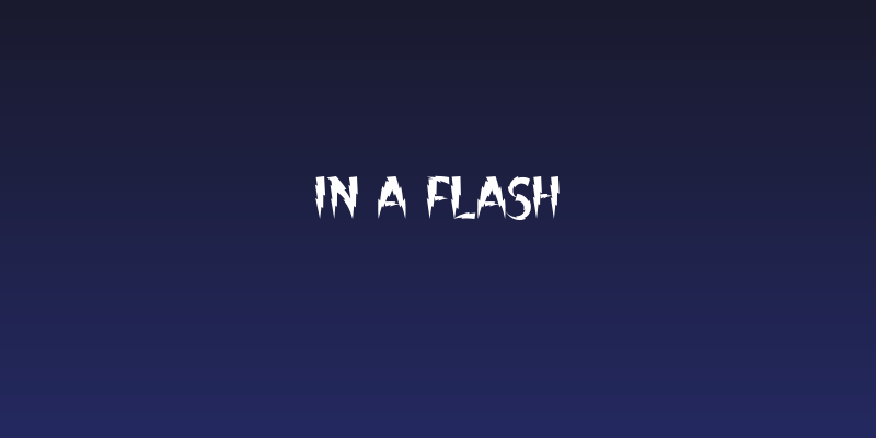 In A Flash Social Header