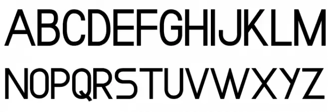 In Collection フォント 大文字