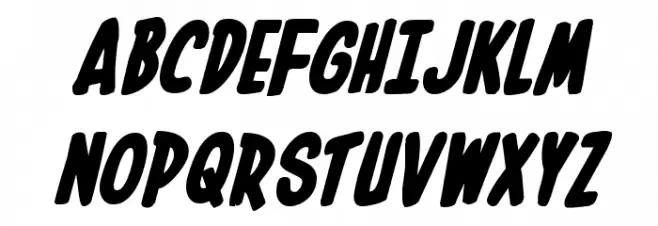 In-House Edition Bold Italic Fonte MAIÚSCULAS