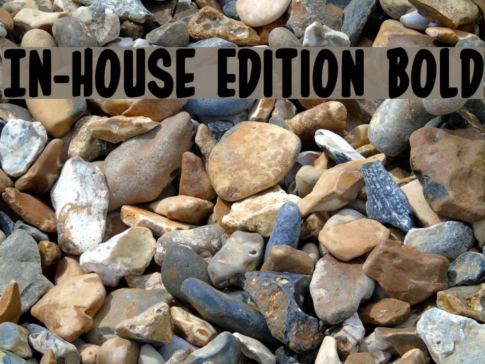 In-House Edition Bold Example 1