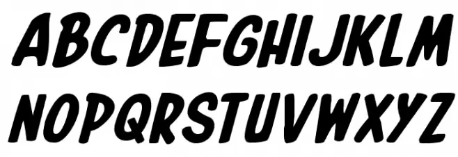 In-House Edition Expanded Italic फ़ॉन्ट लोअरकेस