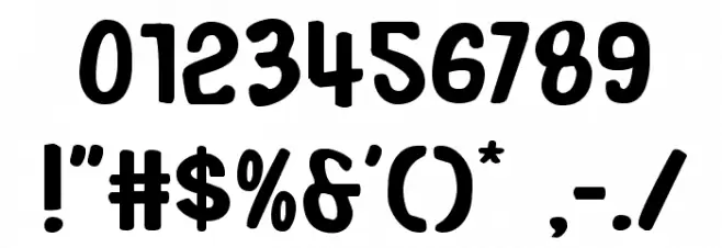 In-House Edition Expanded Font OTHER CHARS