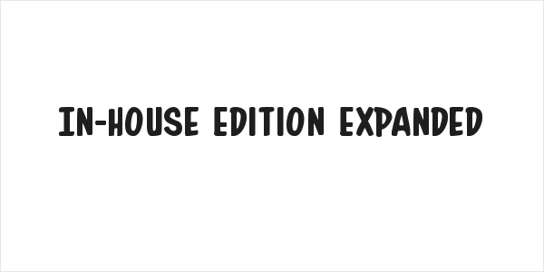 In-House Edition Expanded Logo