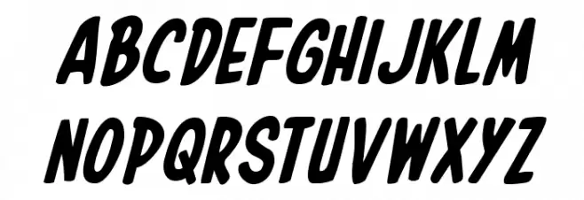 In-House Edition Italic フォント 小文字