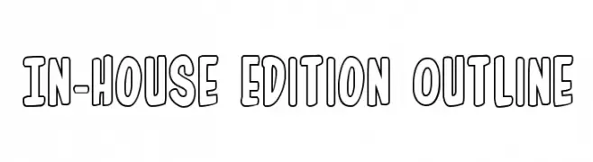 In-House Edition Outline  baixar fontes gratis