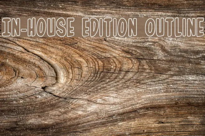 In-House Edition Outline Example 3
