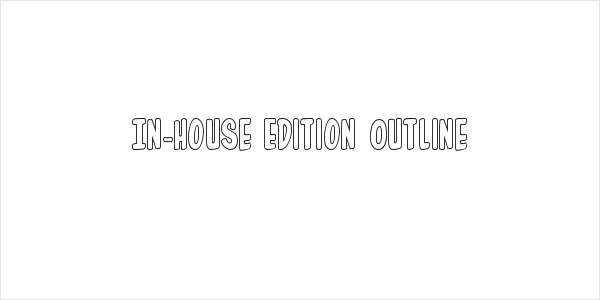 In-House Edition Outline Logo