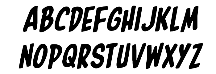 In-House Edition Rotalic Font LOWERCASE