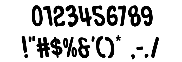 In-House Edition Rotated Font OTHER CHARS
