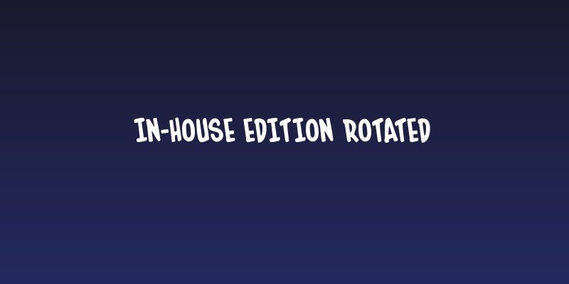 In-House Edition Rotated Social Header